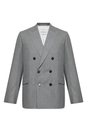 【送料&関税込】Rick Owens Double-breasted Blazer Rick Owens double-breasted Wool Blazer | Black | FARFETCH